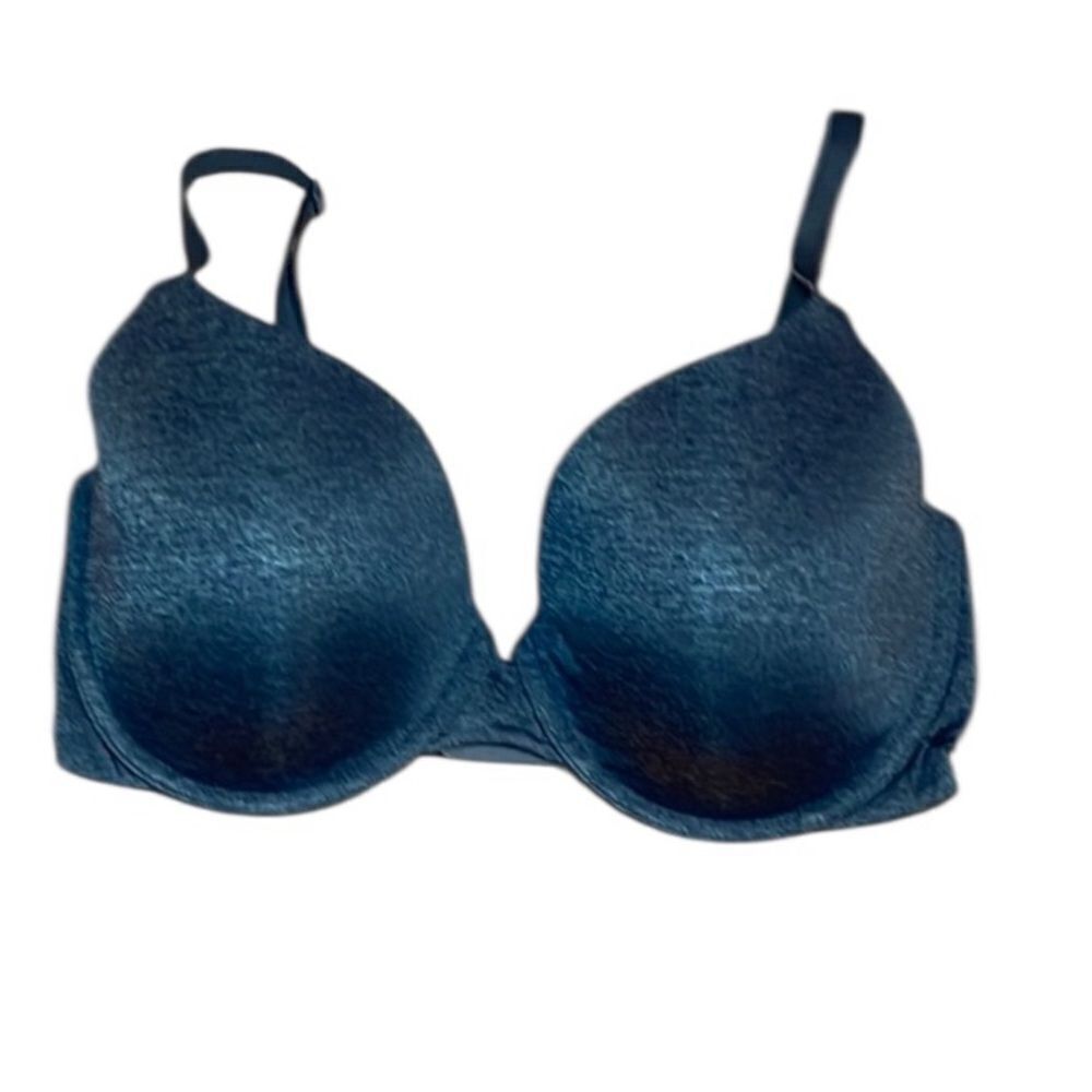 Victoria’s Secret Uplift Semi Demi Gray Bra, underwire 34DDD